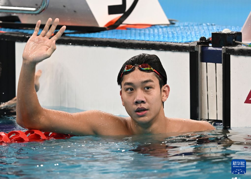 游泳——全国锦标赛（25米）：男子800米自由泳决赛赛况